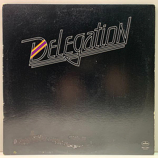 レコードメイン画像：【グレイトブギー Heartache No. 9 収録】USオリジナル DELEGATION [S.T] Same ('80 Mercury) KON & AMIR 推薦