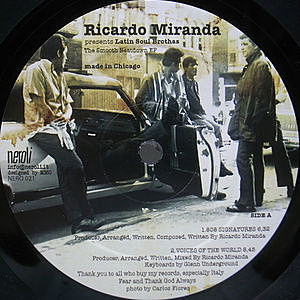 レコード画像：RICARDO MIRANDA / LATIN SOUL BROTHAS / Smooth Beatdown