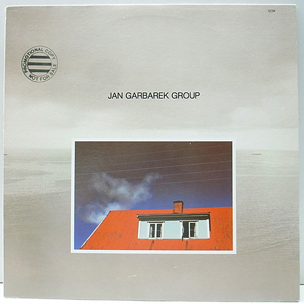 レコードメイン画像：美品 プロモ USオリジナル JAN GARBAREK Photo With Blue Sky, White Cloud, Wires, Windows And A Red Roof ('79 ECM) ヤン・ガルバレク