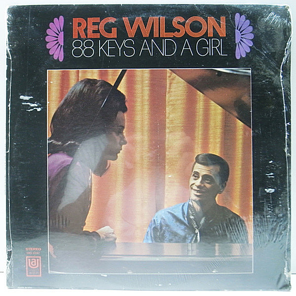 レコードメイン画像：シールド・未開封!! USオリジナル REG WILSON 88 Keys And A Girl ('69 United) レグ・ウィルソン SEALED COPY 試聴 サバービア