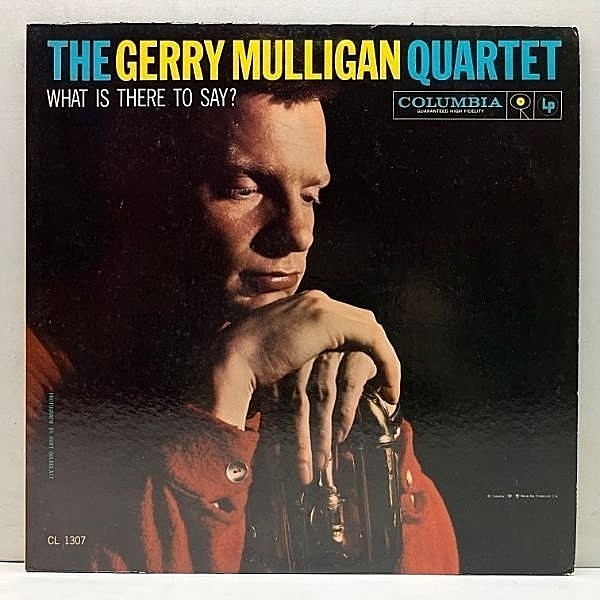 レコードメイン画像：良好!! MONO 6eye 深溝 USオリジナル【ART FARMERとの2ホーン】GERRY MULLIGAN What Is There To Say? ('59 Columbia) w/ Dave Bailey