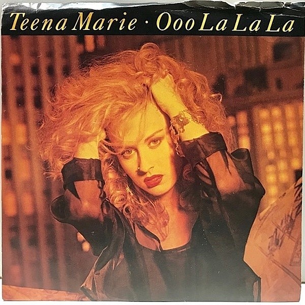 レコードメイン画像：良盤!! P.S.付き 7インチ TEENA MARIE Ooo La La La ('88 Epic) インストver. 収録 サンプリング FUGEES／Fu-Gee-La ネタ ティーナ・マリー