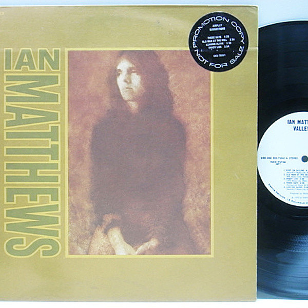 レコードメイン画像：白プロモ USオリジナル IAN MATTHEWS Valley Hi ('73 Vertigo) フォーク／ロック 名盤 イアン・マシューズ FAIRPORT CONVENTION