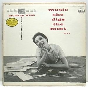 レコード画像：RICHARD WESS / Music She Digs The Most