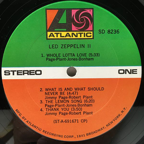 LED ZEPPELIN / II (LP) / Atlantic | WAXPEND RECORDS