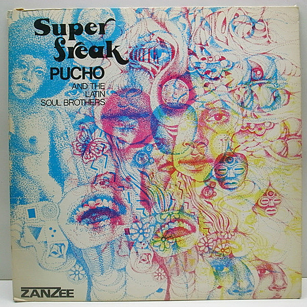 レコードメイン画像：Zanzee USオリジ PUCHO & LATIN SOUL BROTHERS Super Freak レア