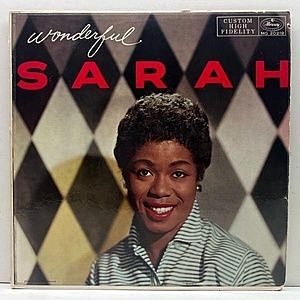 レコード画像：SARAH VAUGHAN / Wonderful Sarah