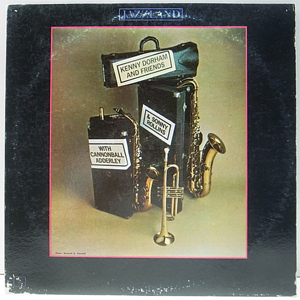 レコードメイン画像：美盤!! MONO 橙ラベル KENNY DORHAM And Friends (Jazzland JLP 82) CANNONBALL ADDERLEY, SONNY ROLLINS