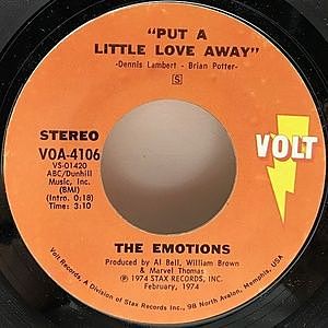 レコード画像：EMOTIONS / Put A Little Love Away