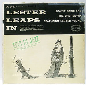 レコード画像：COUNT BASIE / LESTER YOUNG / Lester Leaps In