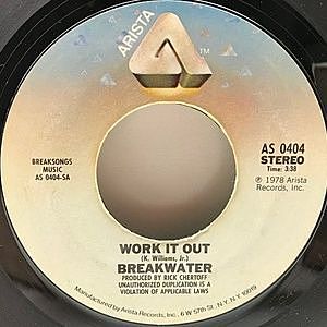 レコード画像：BREAKWATER / Work It Out / Feel Your Way