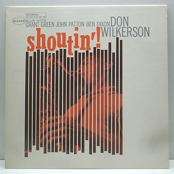 レコードメイン画像：美品 1st. NEWYORK VANGELDER刻印 耳あり USオリジナル DON WILKERSON Shoutin (Blue Note) Grant Green, John Patton, Ben Dixon