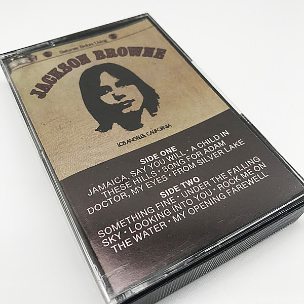 レコードメイン画像：CASSETTE TAPE／カセット テープ JACKSON BROWNE Saturate Before Using ('86 Asylum) 1st デビュー