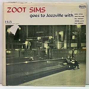 レコード画像：ZOOT SIMS / Goes To Jazzville