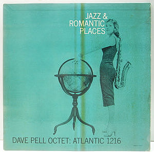 レコード画像：DAVE PELL / Jazz & Romantic Places