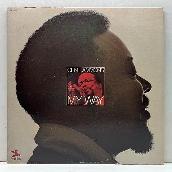 レコードメイン画像：美盤!! VANGELDER刻印 USオリジナル GENE AMMONS My Way ('71 Prestige) MARVIN GAYE／What's Going On カヴァー ほか バラードも最高です