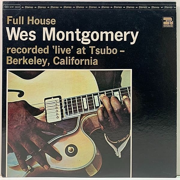 レコードメイン画像：美品 日グラモ WES MONTGOMERY Full House (Riverside) JPN '71年プレス JOHNNY GRIFFIN, WYNTON KELLY, PAUL CHAMBERS, JIMMY COBB