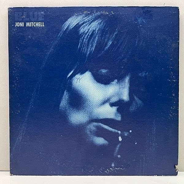 レコードメイン画像：入手難!! BG刻印 初回 W無し USオリジナル JONI MITCHELL Blue ('71 Reprise) 青インナー完品 ジョニ・ミッチェル／ブルー TAS 優秀録音