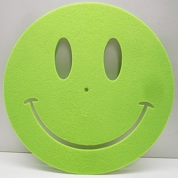 レコードメイン画像：USA / FUNNY SLIPMAT - smile [lime/ライム] スリップマット レコード