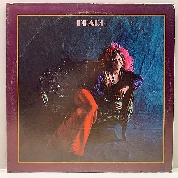 レコードメイン画像：レアな良好盤!! 初版 KC規格 USオリジナル JANIS JOPLIN Pearl ('71 Columbia) ジャニス・ジョプリンの遺作にして最高傑作 Move Over ほか