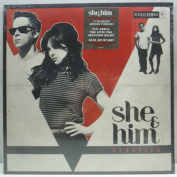 レコードメイン画像：最高のVOCAL作品!! SHE & HIM Classics 女優 Zooey Deschanel vo