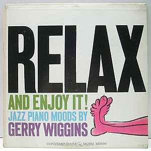 レコード画像：GERRY WIGGINS / Relax And Enjoy It!