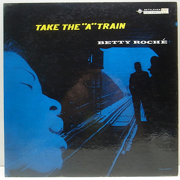 レコードメイン画像：初回リーフ FLAT MONOオリジ MONO両溝 BETTY ROCHE Take A Train