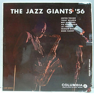 レコード画像：JAZZ GIANTS '56 / LESTER YOUNG / The Jazz Giants '56