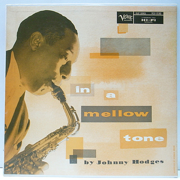 レコードメイン画像：良好品!! MONO トランペッター 深溝 JOHNNY HODGES In A Mellow Tone (Memories Of Ellington) Ben Webster, Leroy Lovett ほか