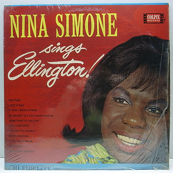 レコードメイン画像：w/shrink 美品!! MONO USオリジ NINA SIMONE Sings Ellington