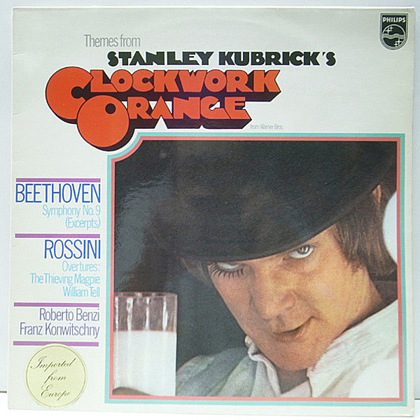 レコードメイン画像：レア・オランダ 蘭盤 オリジナル Themes From Stanley Kubrick's Clockwork Orange 時計じかけのオレンジ RobertoBenzi, Franz Konwitschny