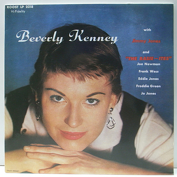 レコードメイン画像：MONO 美品 BEVERLY KENNEY Sings With Jimmy Jones And The Basie-Ites (Fresh Sound盤) モノラル LP