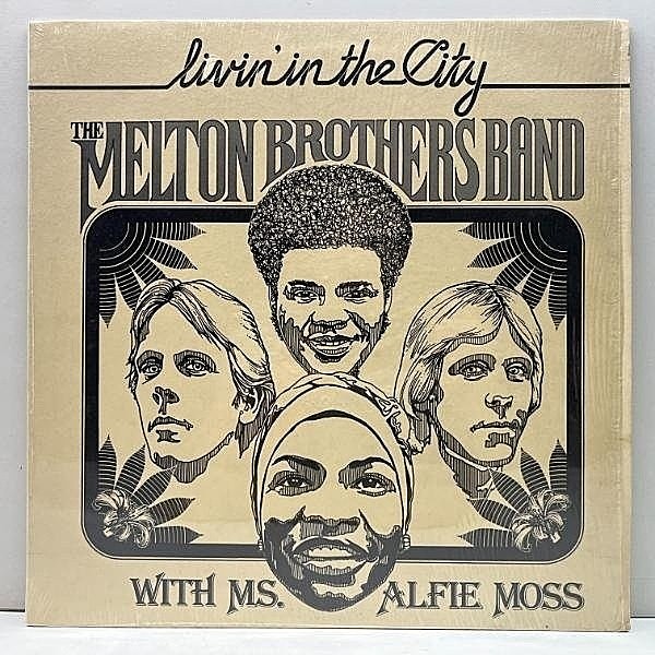 レコードメイン画像：希少 シュリンク残!! 自主制作 USオリジナル MELTON BROTHERS BAND Livin' In The City ('79 MDM) ドラムブレイク FREE SOUL秘宝！