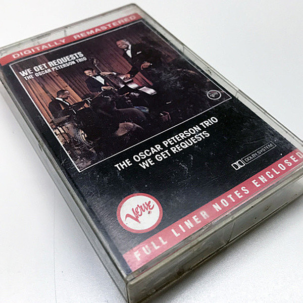 レコードメイン画像：CASSETTE TAPE／テープ OSCAR PETERSON TRIO We Get Requests ('64 Verve) オスカー・ピーターソン 黄金トリオ 名作