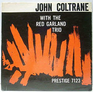 レコード画像：JOHN COLTRANE / RED GARLAND / John Coltrane With The Red Garland Trio