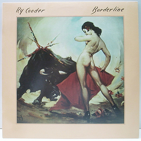 レコードメイン画像：極美品!! US リム文字無し・ラベル RY COODER Borderline ('80 Warner Bros.) ライ・クーダー／ボーダーライン LP