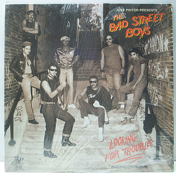 レコードメイン画像：'84年 USオリジナル BAD STREET BOYS Looking For Trouble | COPACABANA カヴァー！RAP＆SE入り ピュンピュンマシーン Hollywood ほか