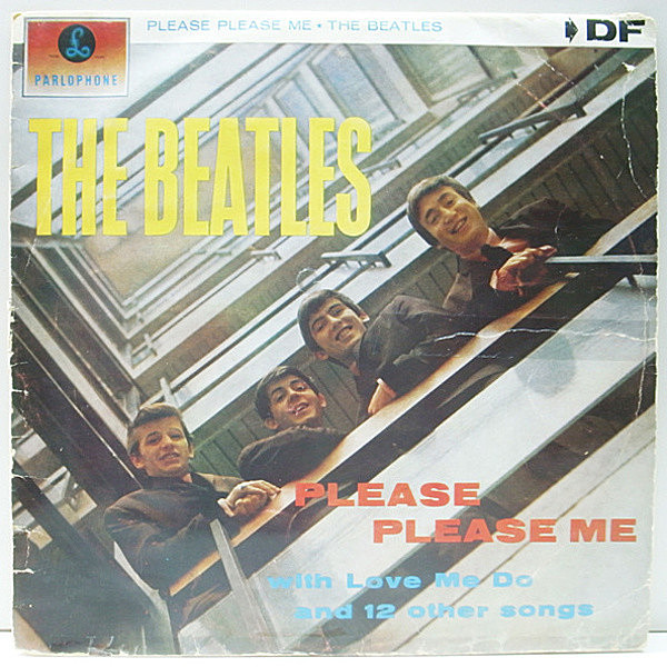 レコードメイン画像：プレイ良好!! MONO Y&Bラベル 1Nマト Australia 豪盤 THE BEATLES Please Please Me (Parlophone PMCO 1202) モノラル・フリップバック仕様