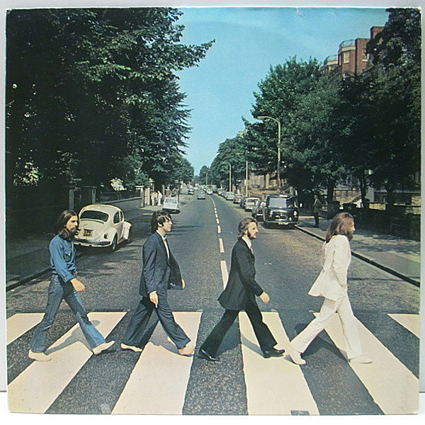 レコードメイン画像：良好!!【HER MAJESTY無し】GERMANY 独 オリジナル THE BEATLES Abbey Road ('69 Apple) フルコーティング仕様 H.M NO CREDIT ドイツ盤