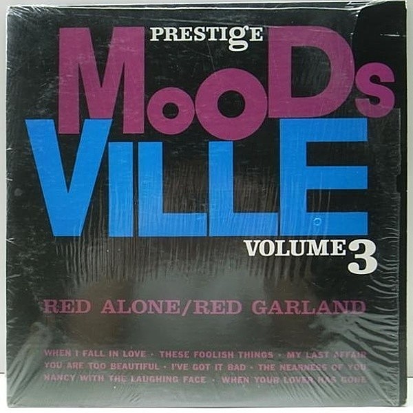 レコードメイン画像：シュリンク 美品 オリジナル RED GARLAND Red Alone ('60 MoodsVille 3) RVG刻印 MONO コーティングJK