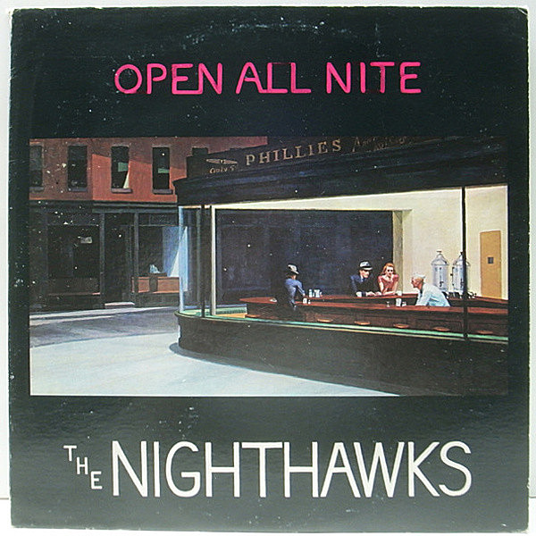 レコードメイン画像：初版 USオリジナル THE NIGHTHAWKS Open All Nite ('76 Adelphi) STERLING刻印 白人 モダンブルース・ロック／ナイトホークス LP