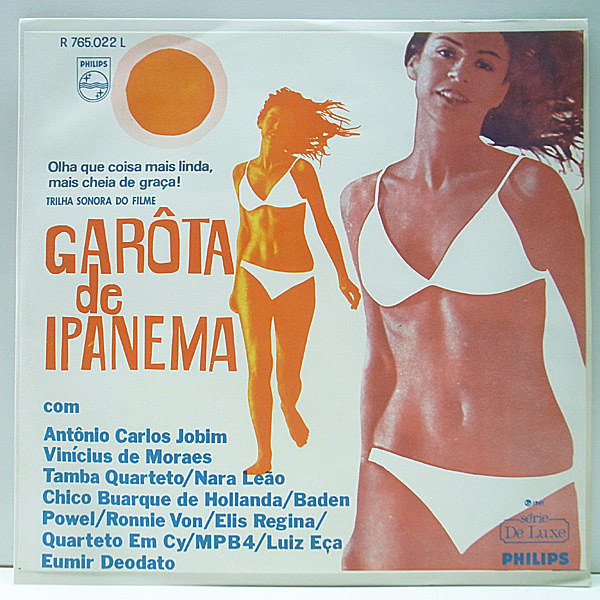 レコードメイン画像：稀少な美品!! MONO 初版 ブラジル・オリジナル『Garota De Ipanema』NARA LEAO, ELIS REGINA, CHICO BUARQUE, TAMBA TRIO, QUARTETO EM CY