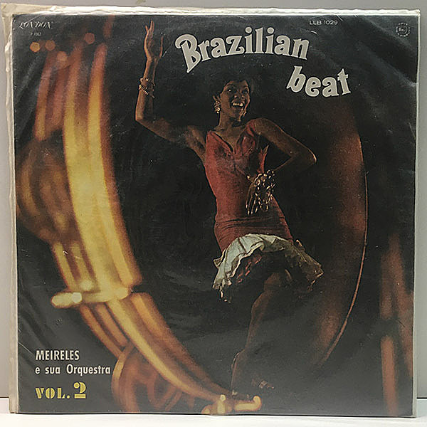 レコードメイン画像：ブラジル・オリジナル MONO 初版 MEIRELES E SUA ORQUESTRA Brazilian Beat Vol. 2 ('67 London) ブラジリアン・ビート～ボサノヴァ ほか