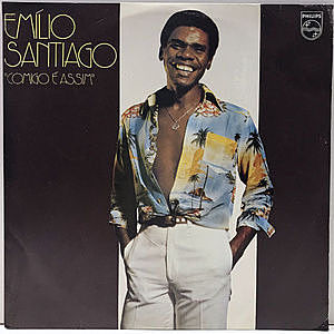 レコード画像：EMILIO SANTIAGO / Comigo E Assim
