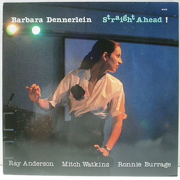 レコードメイン画像：稀少アナログ 美品 ドイツ 独 オリジナル BARBARA DENNERLEIN Straight Ahead! ('88 Enja) バーバラ・ディナーリン 異色のカルテット演奏