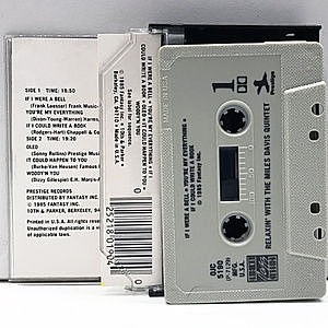 MILES DAVIS / Relaxin (CASSETTE TAPE) / Prestige | WAXPEND