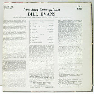 BILL EVANS / New Jazz Conceptions (LP) / Riverside | WAXPEND