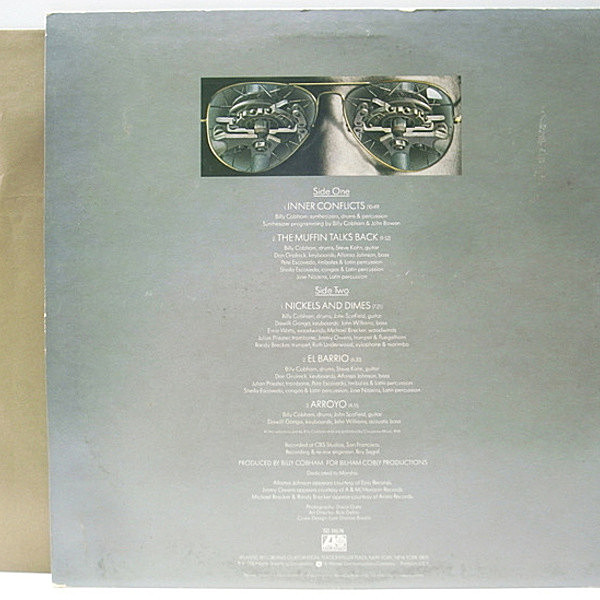 ジャズ BILLY COBHAM - INNER CONFLICTS Billy Cobham – Inner Conflicts – Vinyl (PR - Presswell