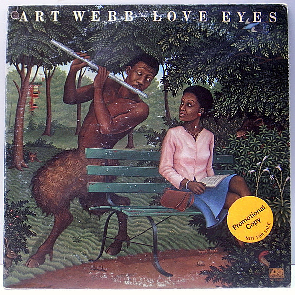 レコードメイン画像：プロモ 美盤!! USオリジナル ART WEBB Love Eyes ('77 Atlantic) Free, You Can't Hide Love, Devotion カヴァー ほか ソウルジャズ傑作