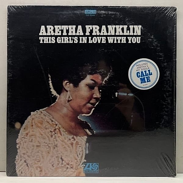 レコードメイン画像：激レア【シールド未開封・極美品】USオリジナル ARETHA FRANKLIN This Girl's In Love With You アレサ・フランクリン／ジス・ガール Seald